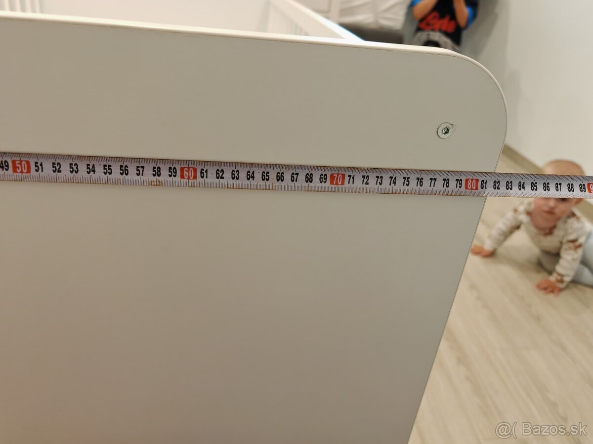 Detská postieľka biela - 8