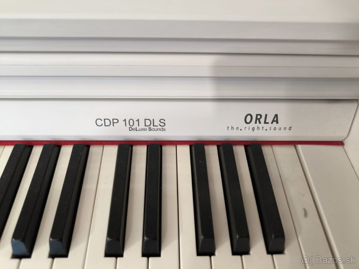 Digitálny klavír Orla CDP 101 DLS + otočná stolička - 8