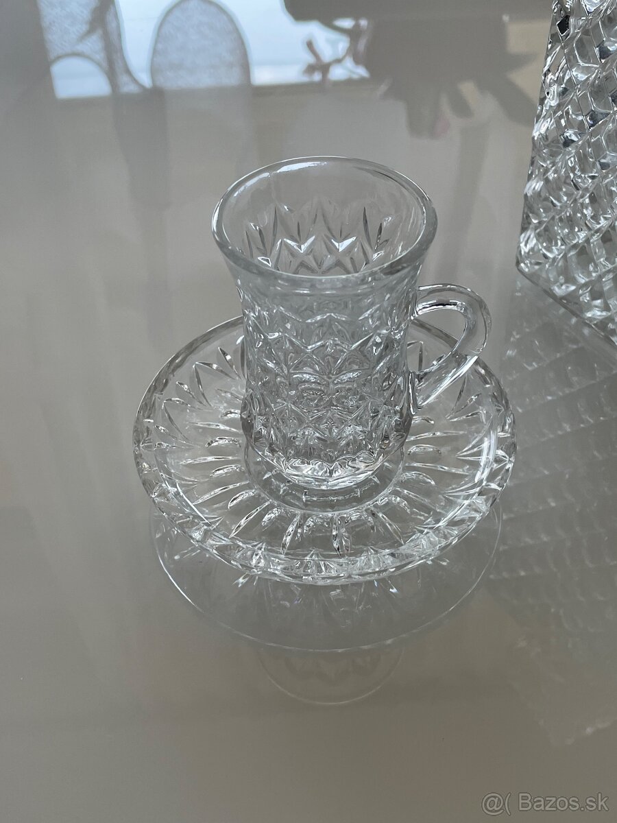 Karafa + poháriky - 8
