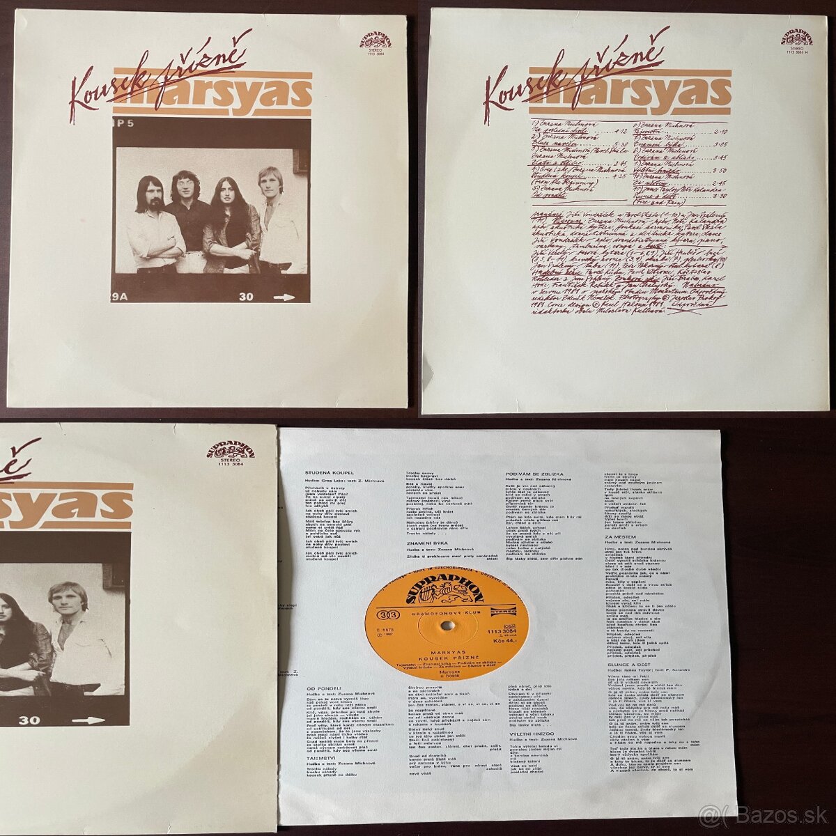 Karel Kryl, Beatles, Marsyas, Blue Effect - LP, Gramodesky - 8