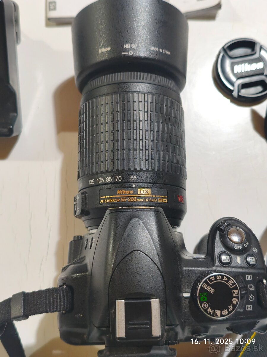 Nikon D3100 + AF-S 55-200mm nafotené 7602 uzávierok - 8