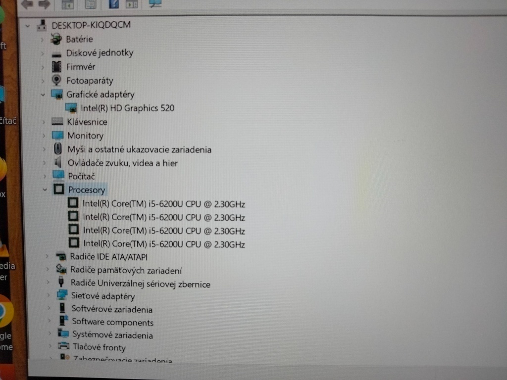 predám 12" HP elitebook 820 g3/ Intel core i5 /8gb ram /ssd - 8