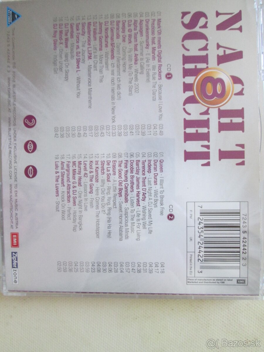 NACHTSCHICHT, BOOM 97, 98 , in the mix (2CD) - 8
