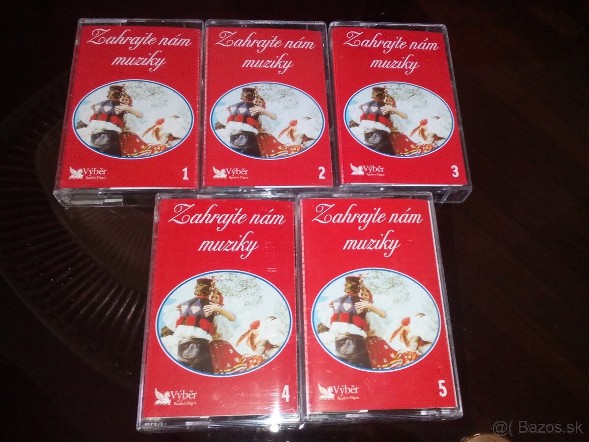 MC kazety-hudba-hovorené slovo - 8