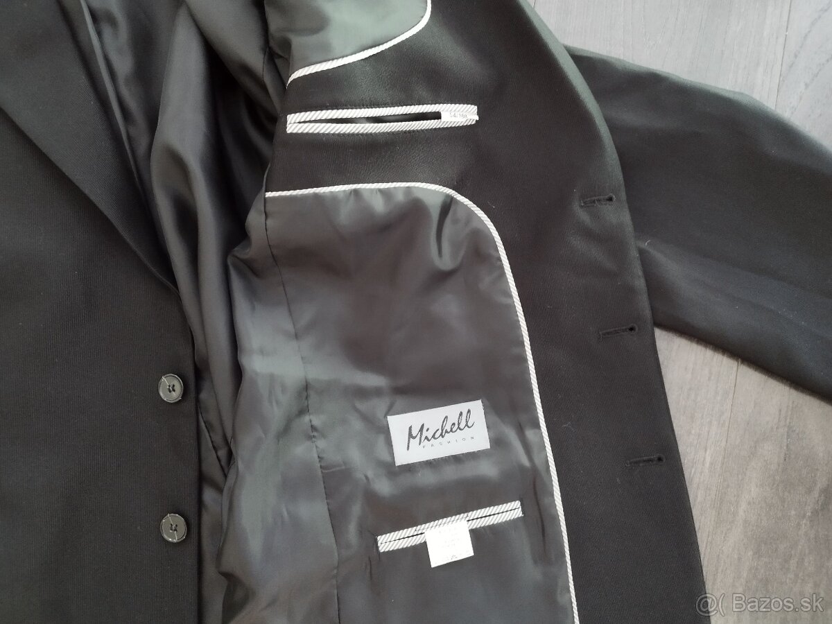 Pánsky slim oblek zn.MICHELL .184/54. Pošta v cene - 8