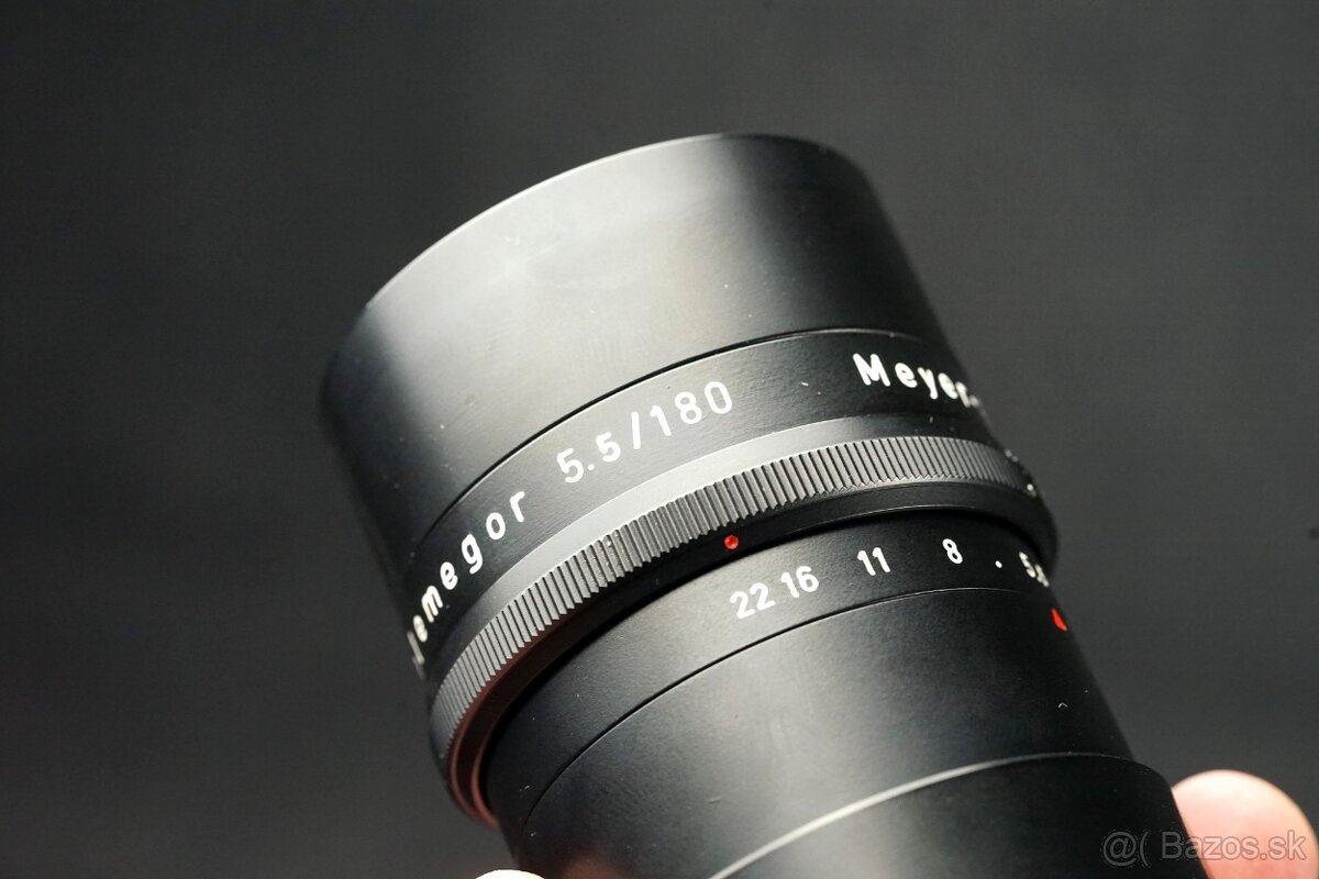 Meyer Optik Gorlitz Telemegor 180mm f5,5 black M42 - 8
