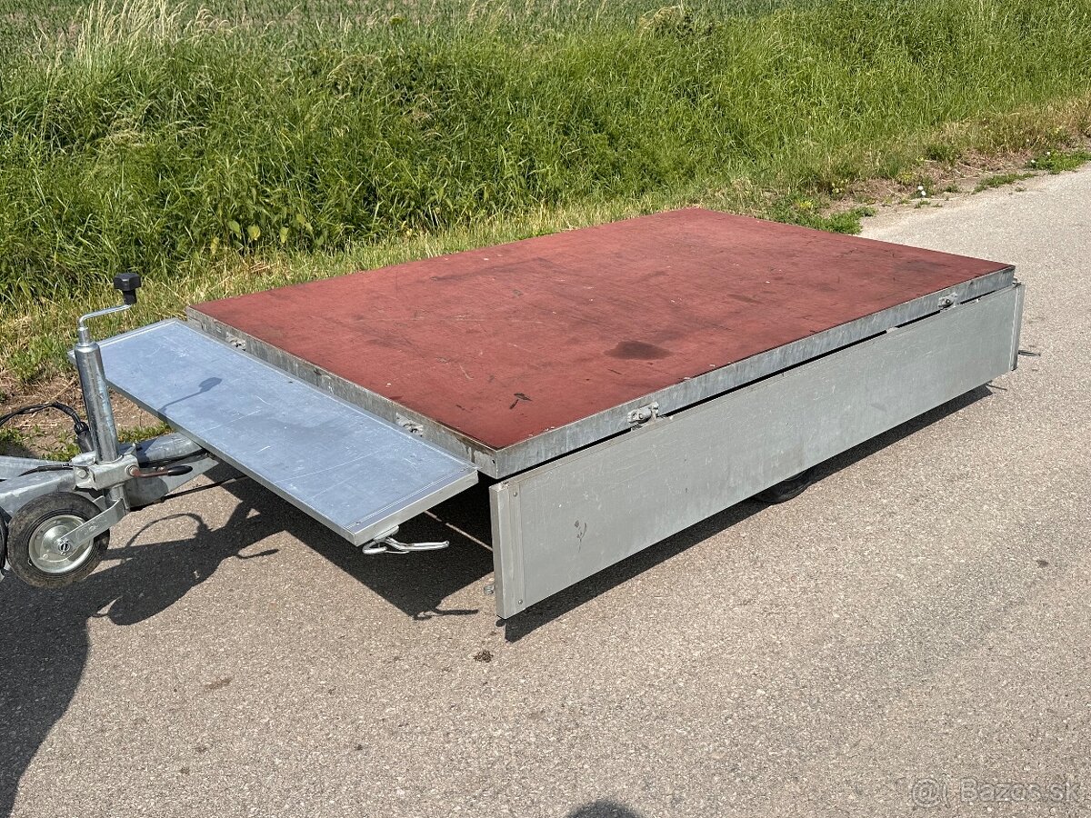 Brzdený vozík HUMBAUR HT 120 - 8