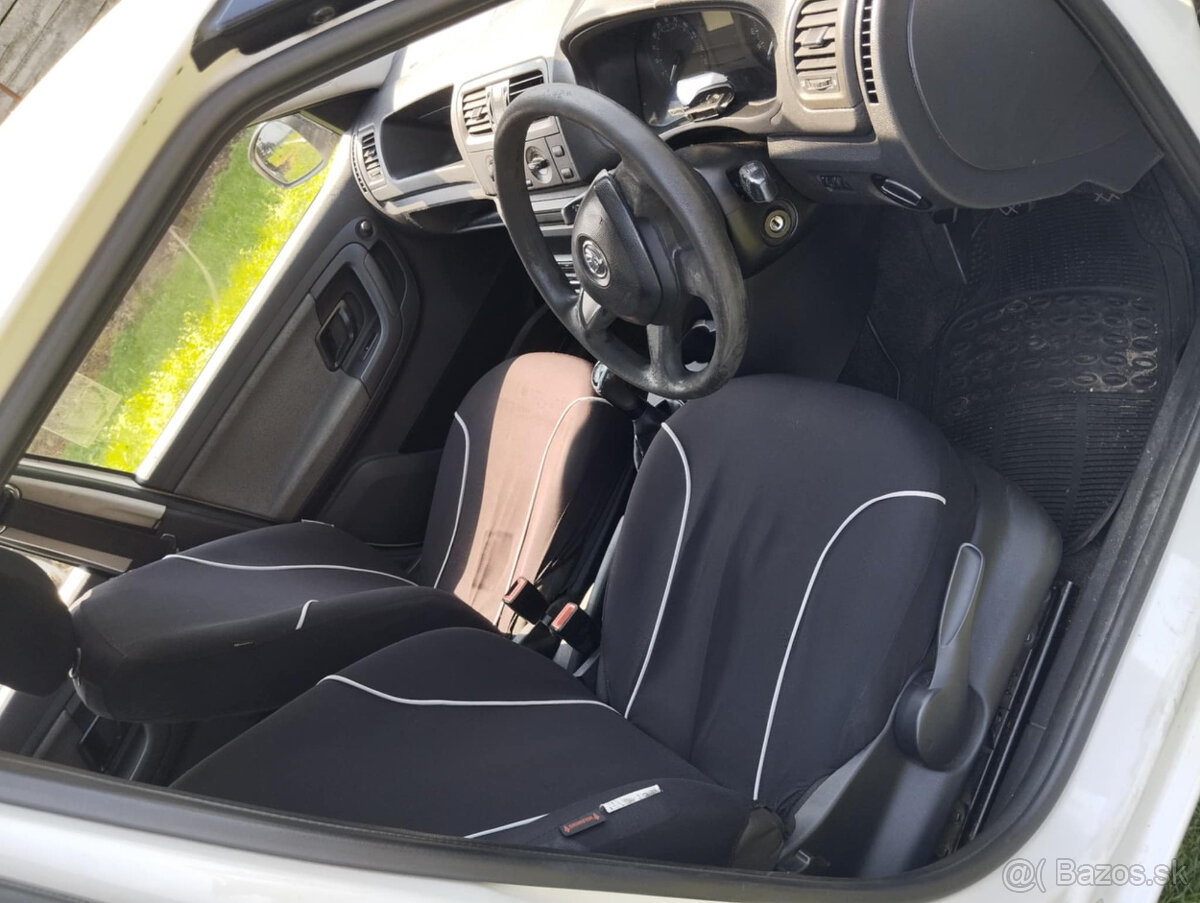 diely na škoda fabia 2 combi 1,6 TDI 55kw biela , ND - 8