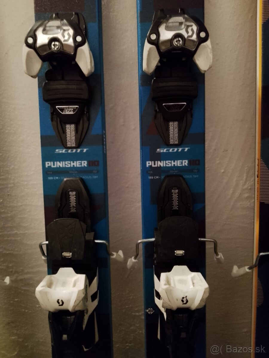 189 cm freeride lyze SCOTT s viazanim - 8