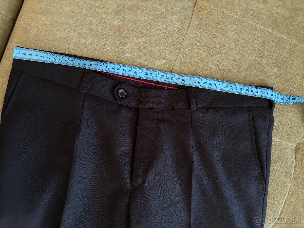 Čierny oblek ravurro 52 - 8