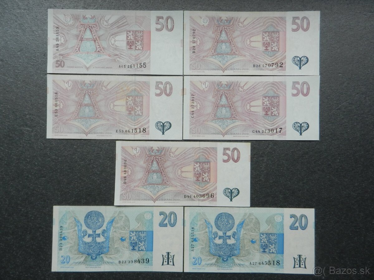 České bankovky - 8