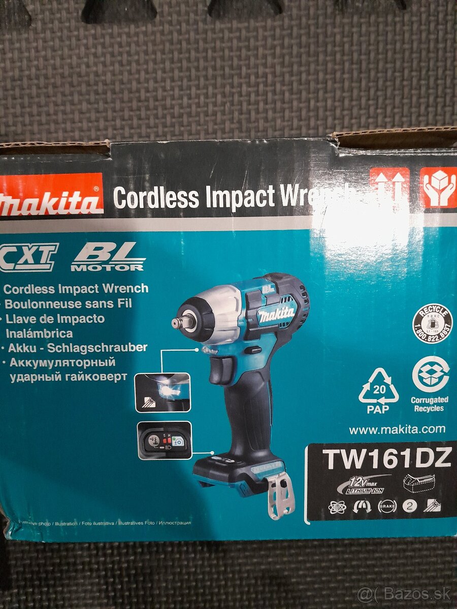 Makita cxt 12v sada rázák+doťahovačka. - 8