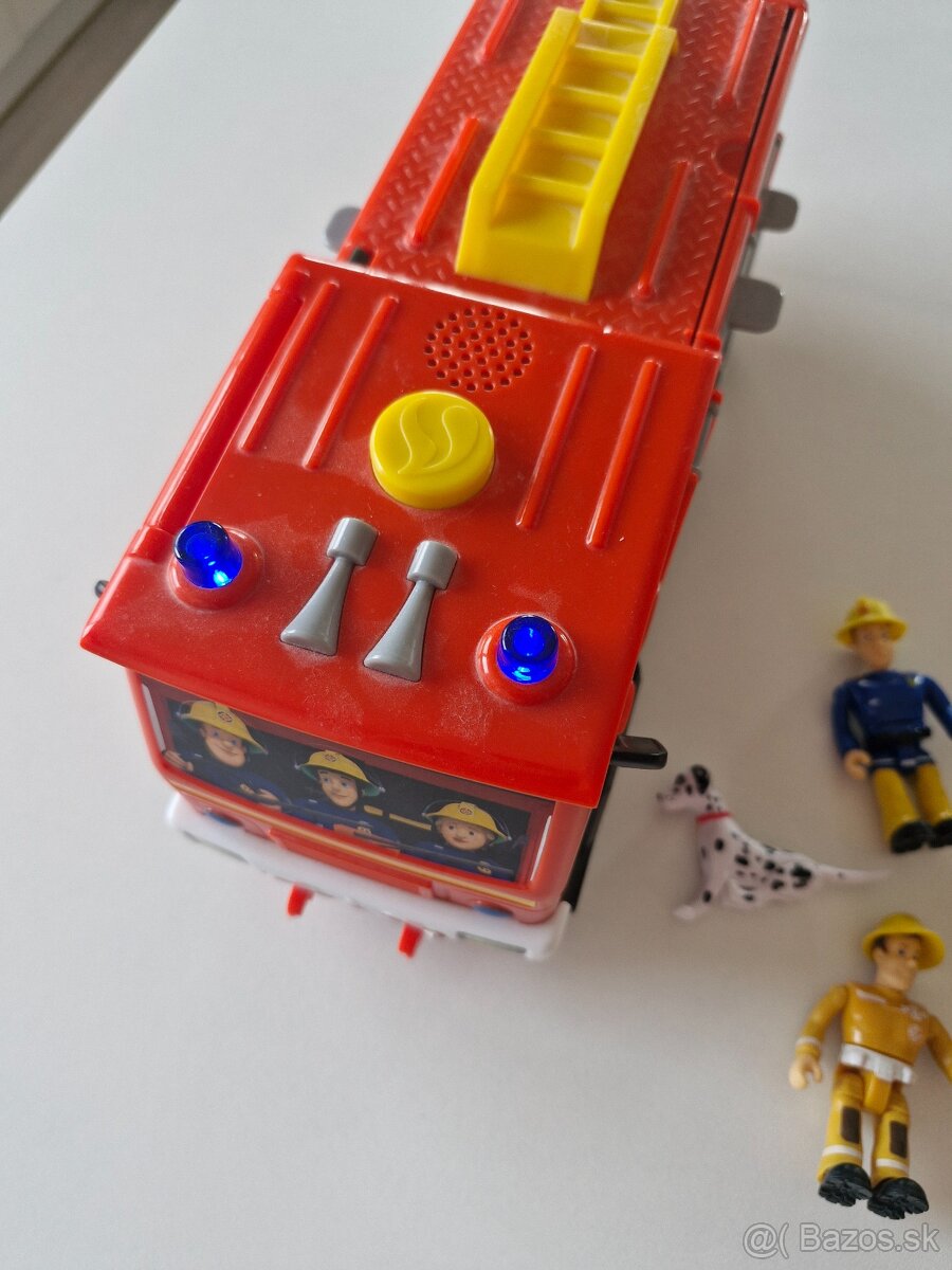 Auto Požiarnik Sam + figúrky - 8