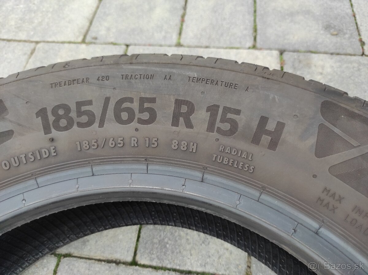 Letné pneu 185/65R15 Continental 4ks - 8
