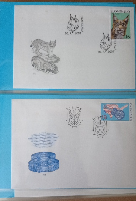 FDC Slovensko 2001 - 8