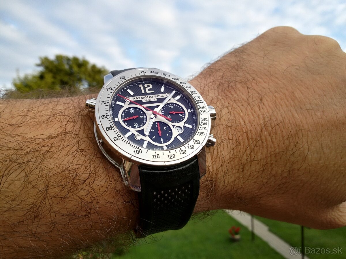 Raymond Weil, model Nabucco, originál hodinky, výborný stav - 8