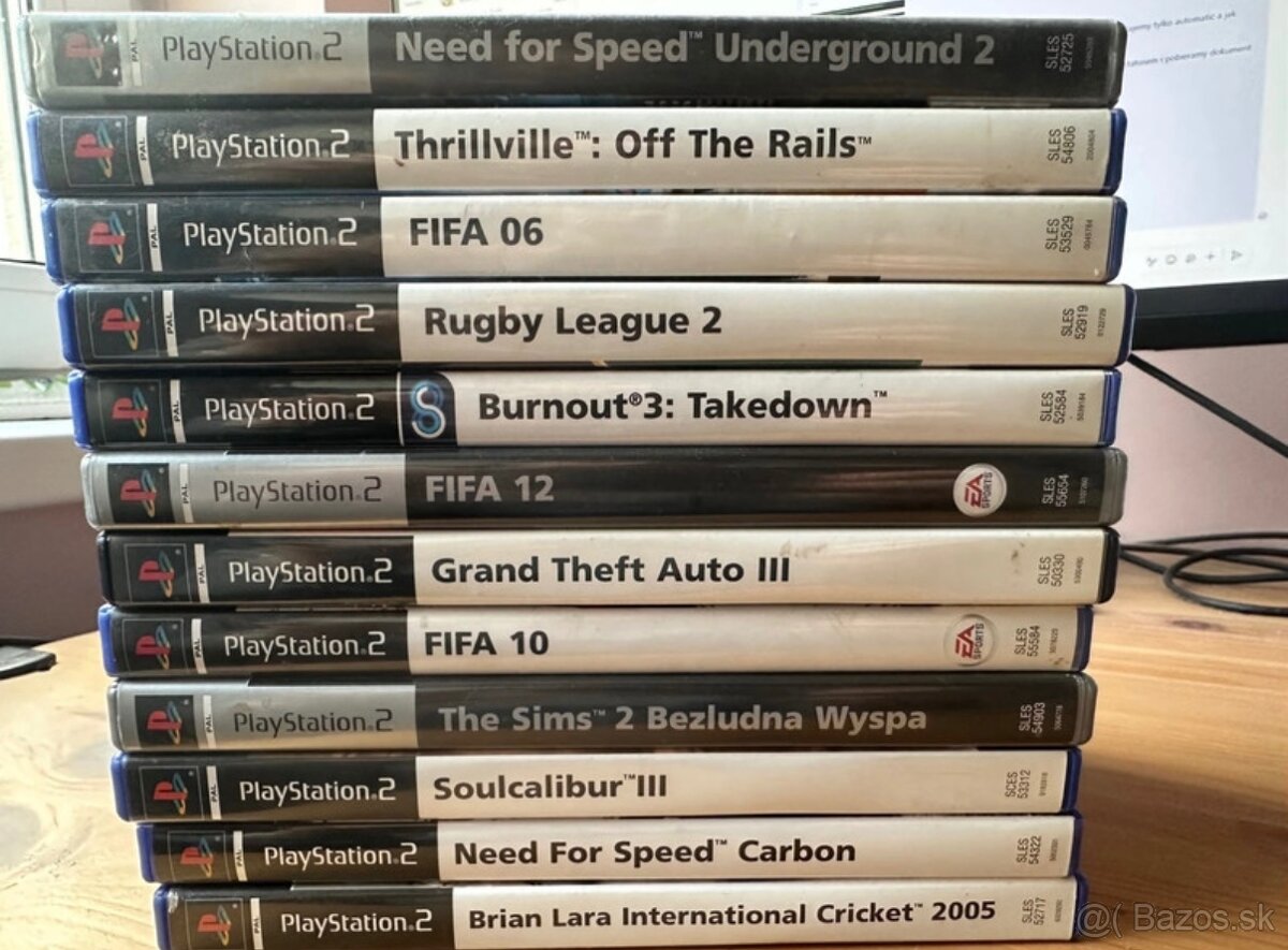 Playstation 2 + pamäťová karta + hry - 8