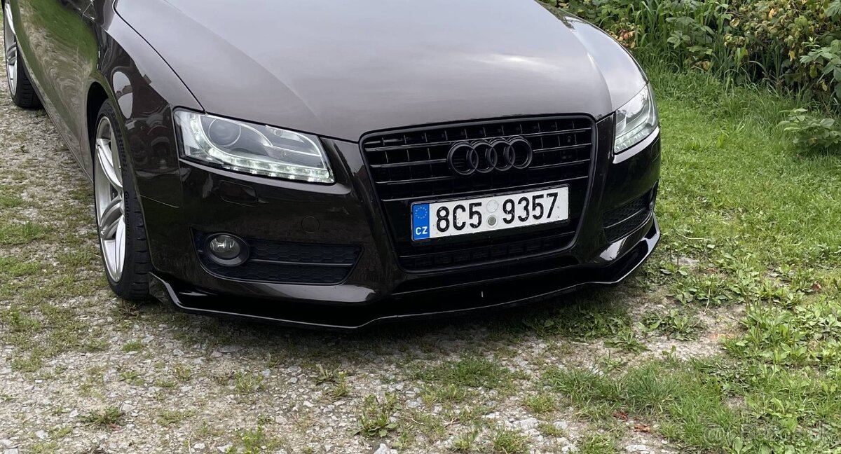 LIPKO LIPO SPOJLER AUDI A5 8T NA PREDNY NARAZNIK - 8