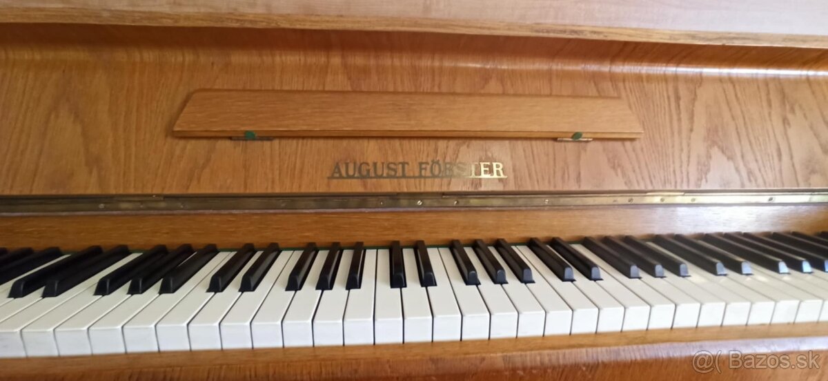Piano August Förster - 8