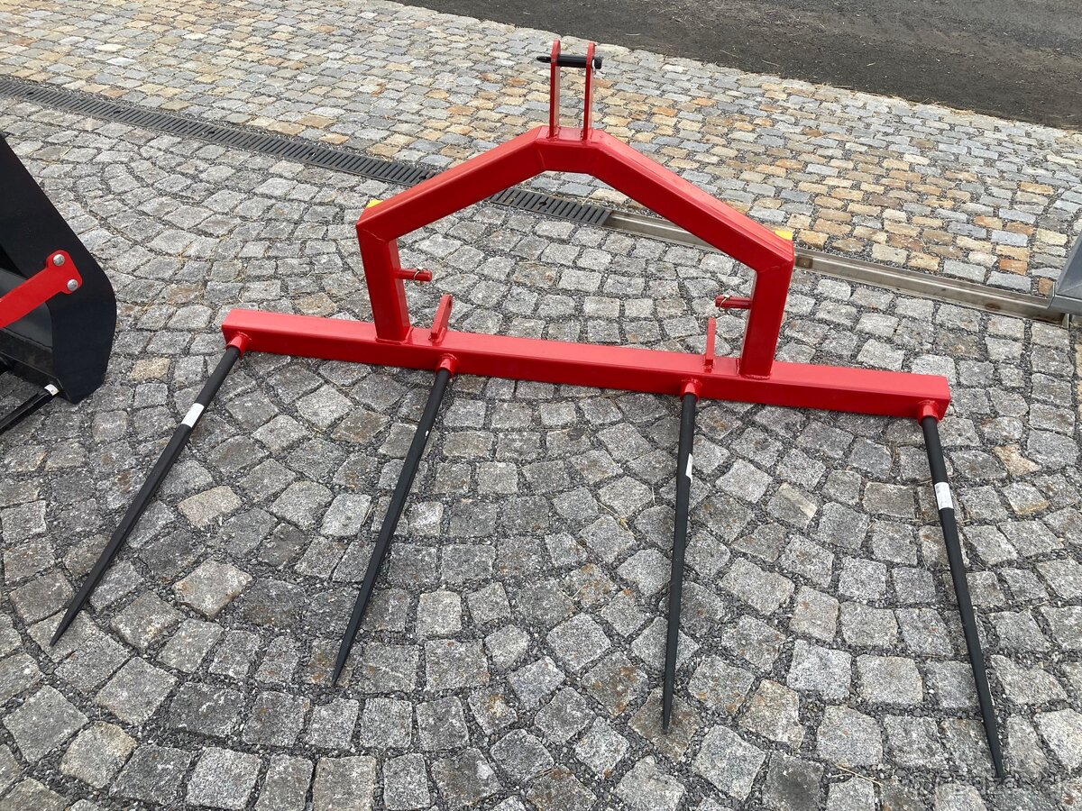 Nosič balíkov / Vidly na balíky / Špice na balíky - 8