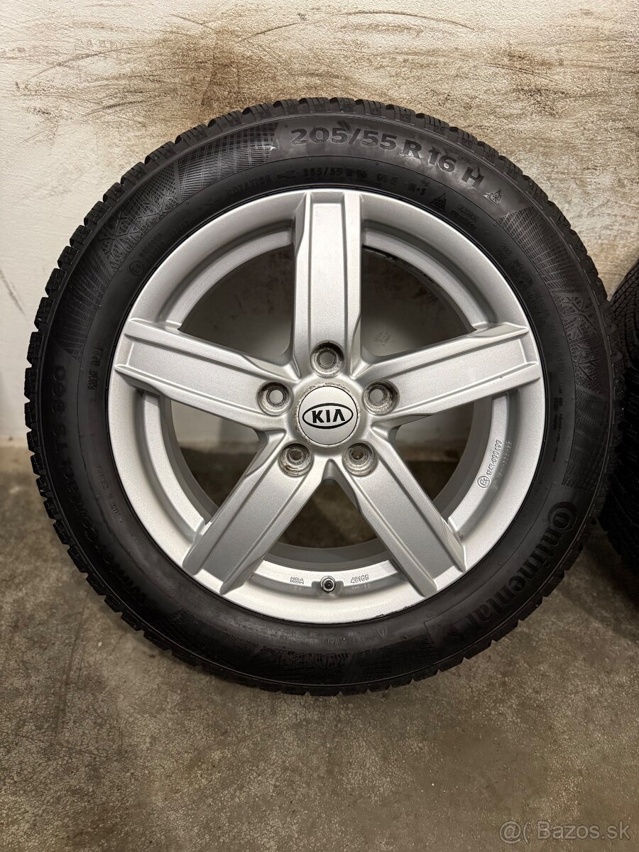 Zimná sada 5x114,3 R16 , 205/55/16 KIA Ceed , Huyndai Mazda - 8
