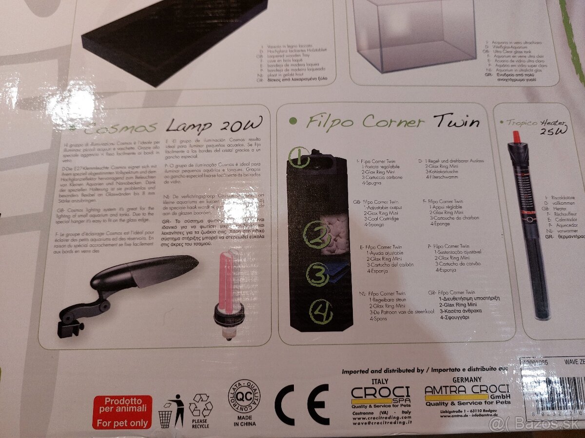 Predám dizajnové akvárium - 8