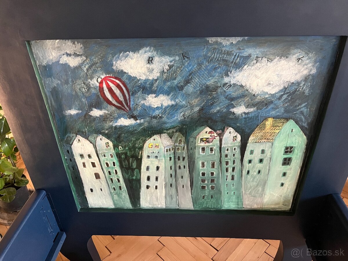 Starozitna postel 90x200cm - 8