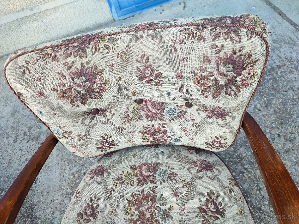 Retro kresla  halabala - 8