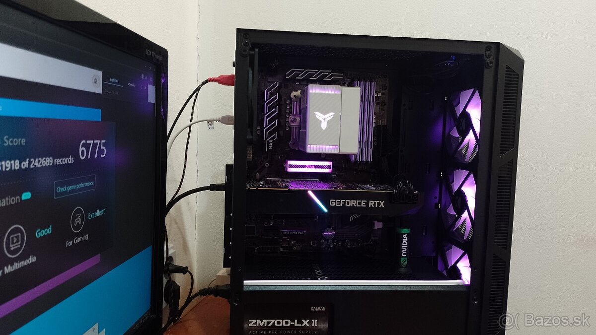 PC s vysokým výkonom – Ryzen5 / RTX 2080Ti 11GB / 32GB / NVM - 8