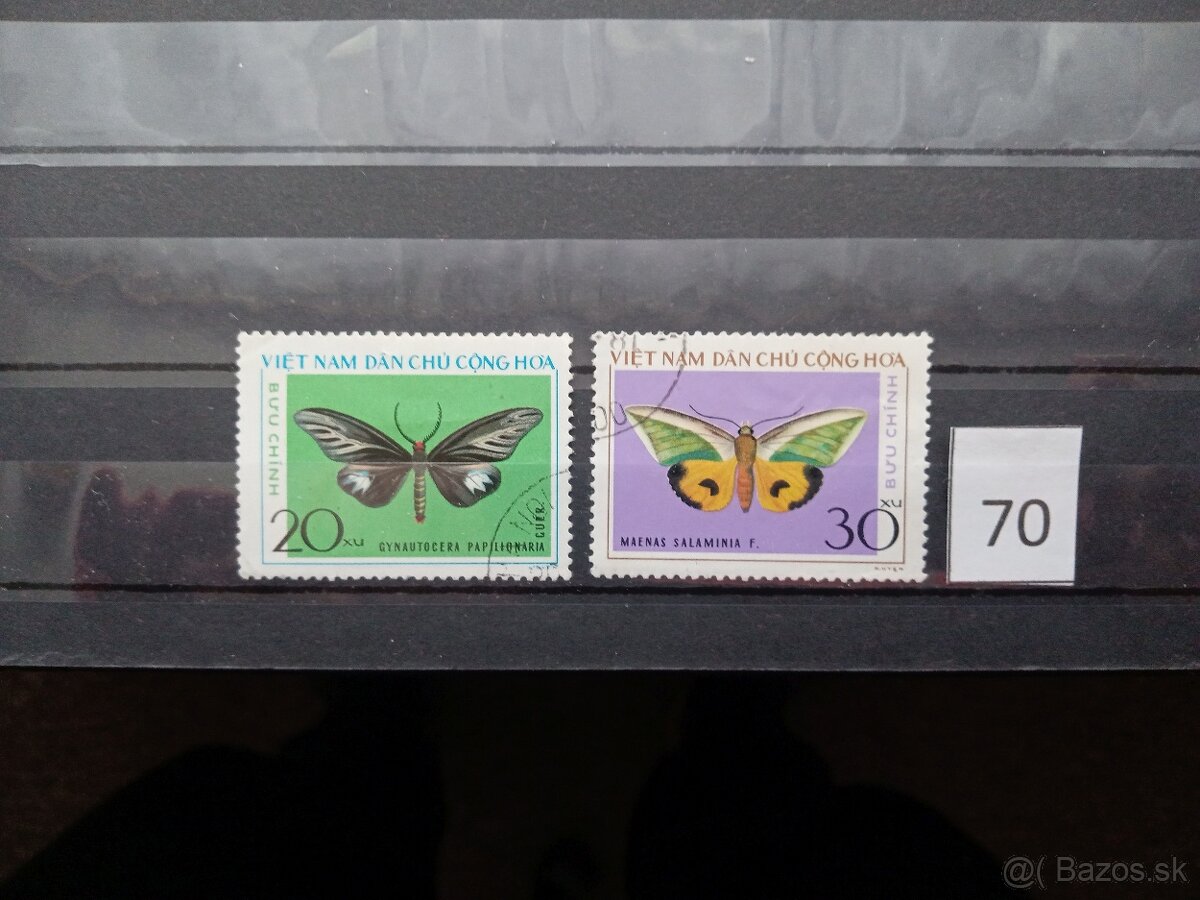 Poštové známky č.427 - FAUNA SVETA IV. - 20 ks sérií - 8