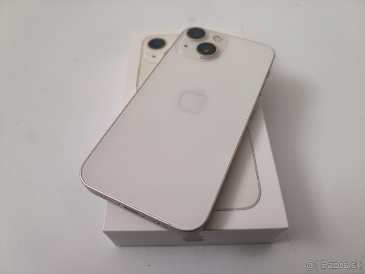 apple iphone 13 mini 128gb Starlight 100% Batéria - 8