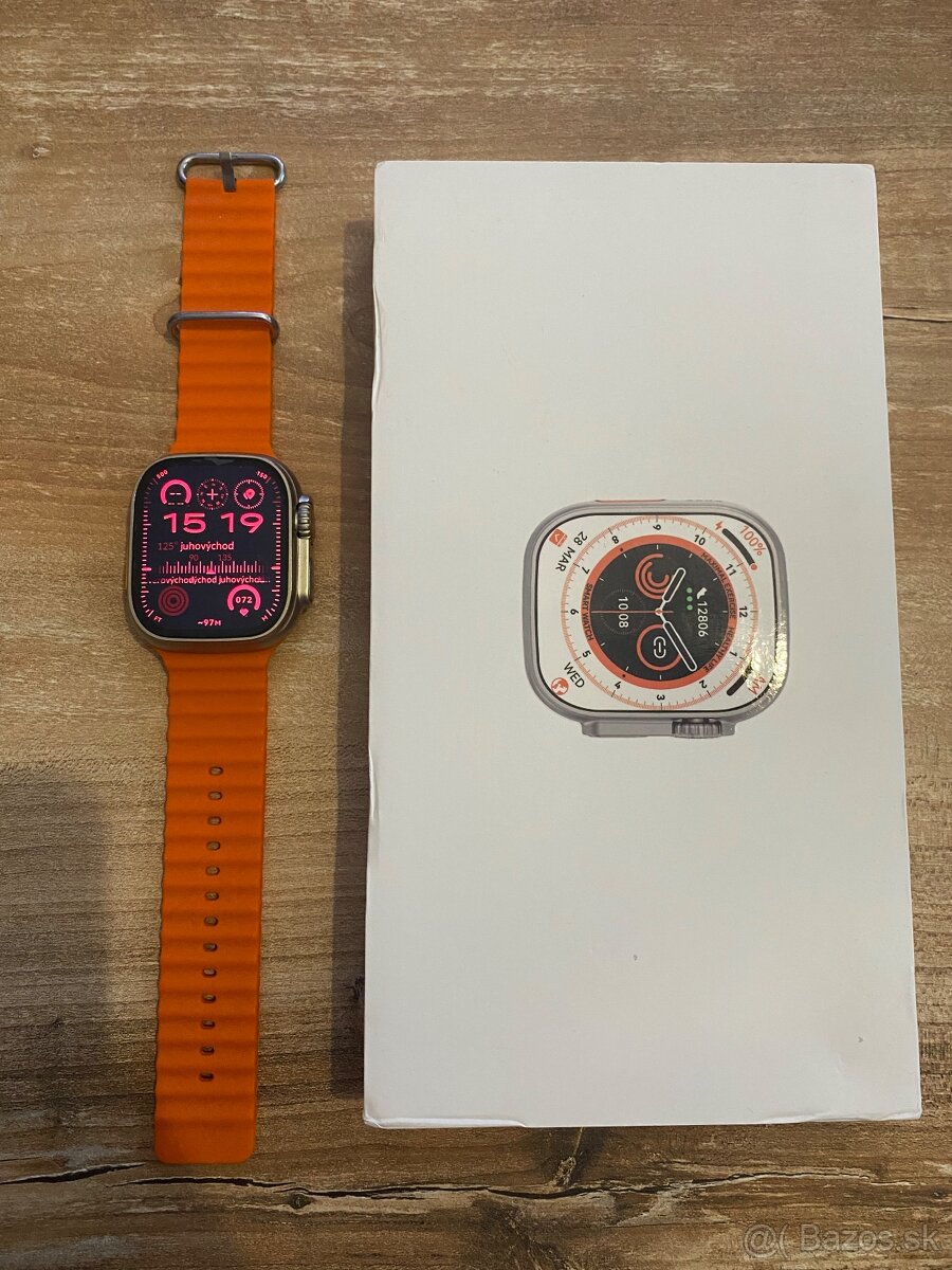 Smart hodinky v štýle Apple Watch Ultra - 8