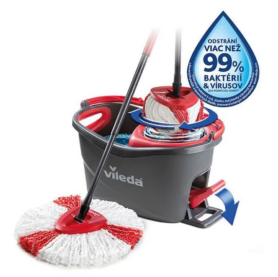 Ložisko pre vedrá Vileda s otočným žmýkacím košom - 8