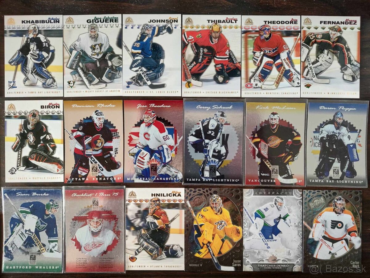 Predam Hokejove karticky brankarov - 8