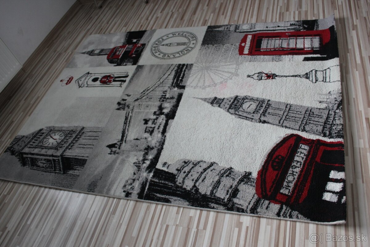 Koberec do detskej izby 2kusy pirát + Londýn - 8