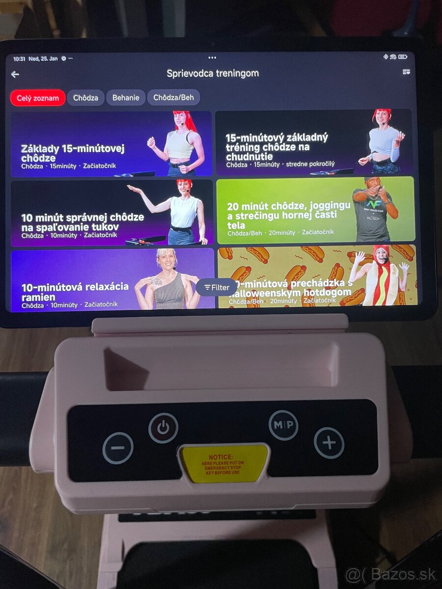 Smart bežiaci elektrický pás - 8