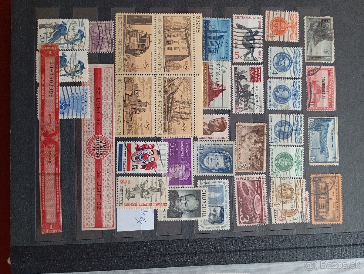 Album známok USA - 8