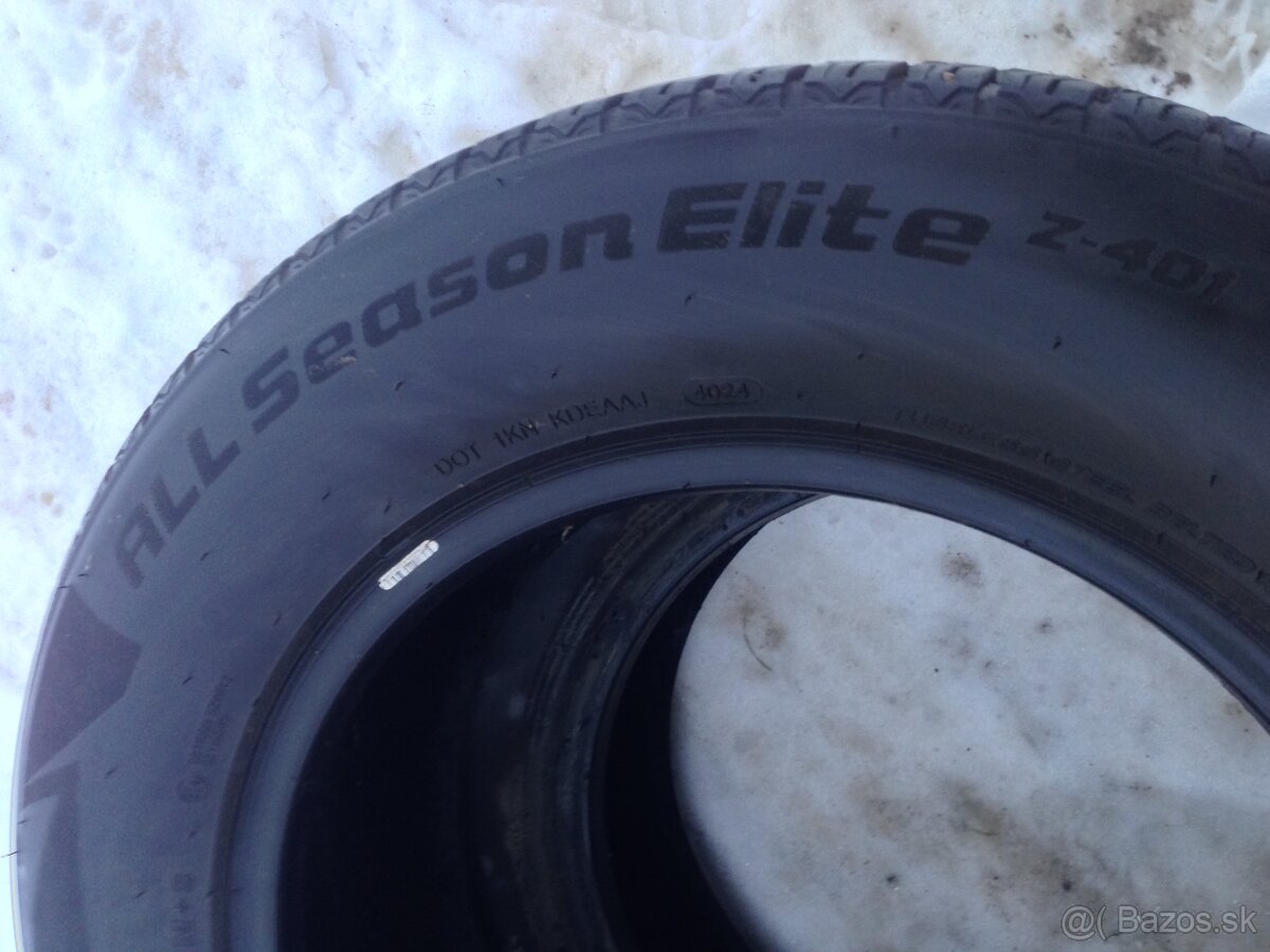 Predám zimné Pneu 215/65r16 5/6mm - 8