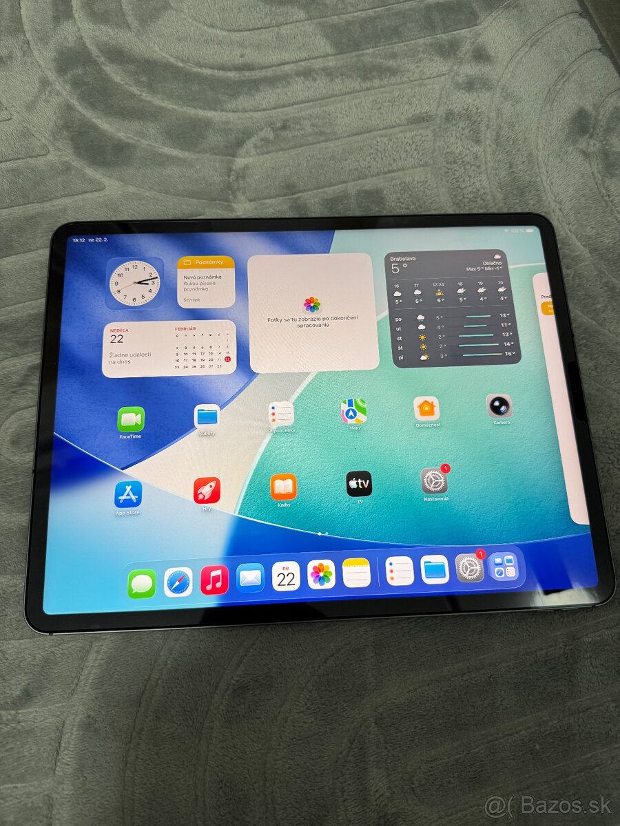iPad Pro 12,9 (3. generácia) 256GB - Wi-Fi + SIM (Cellular) - 8