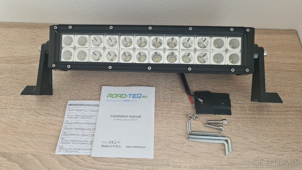 OSRAM RoadTeq WL72W 12V - 24V svetlomet - 8