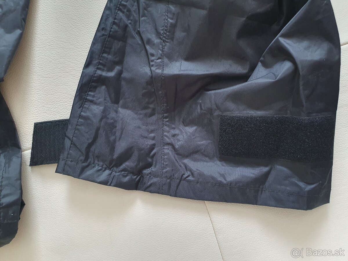 Modeka nohavice do dažďa – čierne, veľkosť L - 8