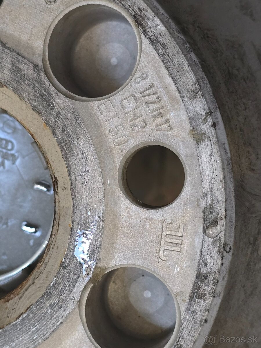 Zimná Sada AUDI TT 5x112 8,5x17"+Michelin 225/50 R17 - 8