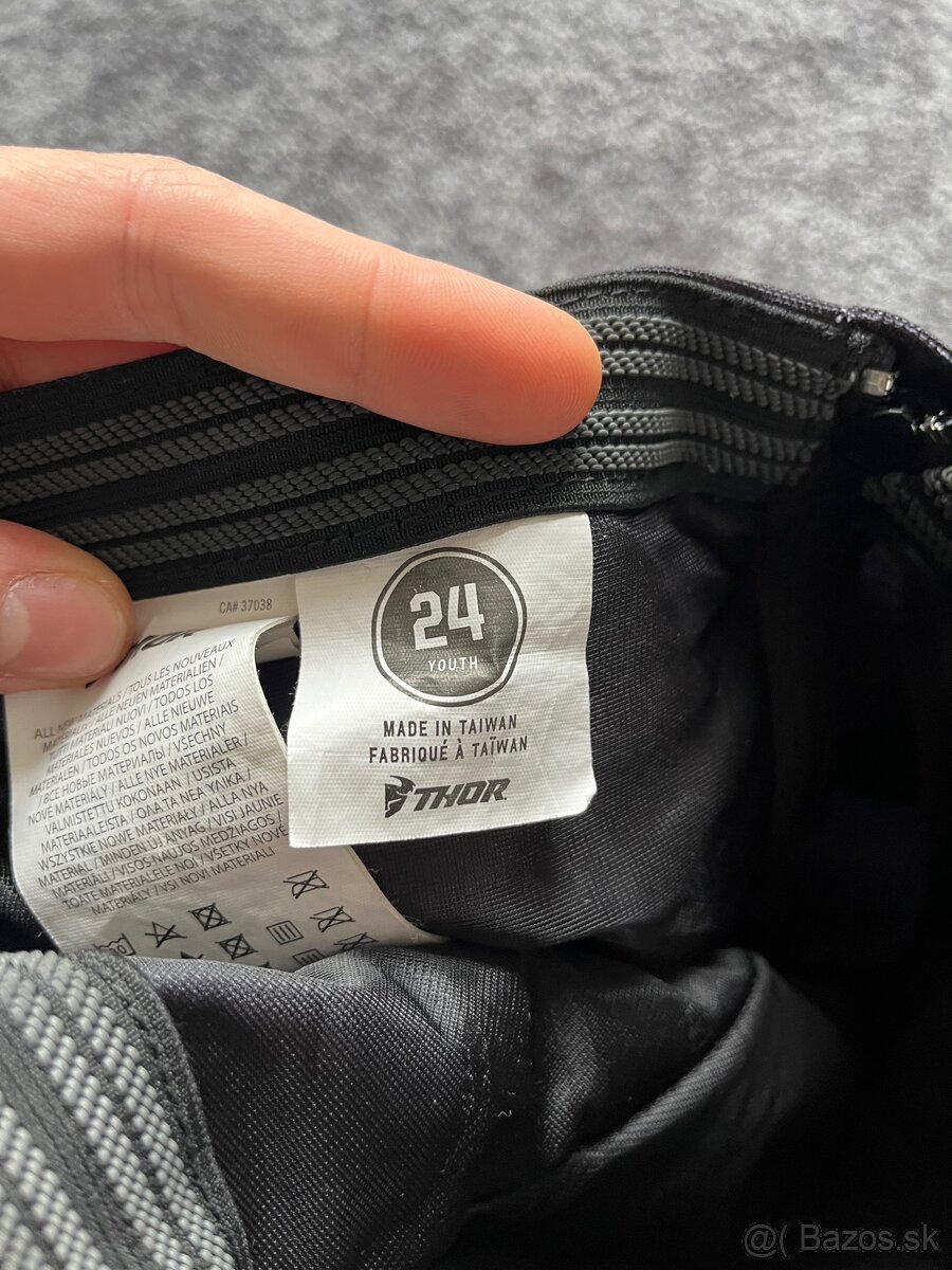 2x Mx enduro kalhoty Alpinestars Thor vel 22 - 24 - 8