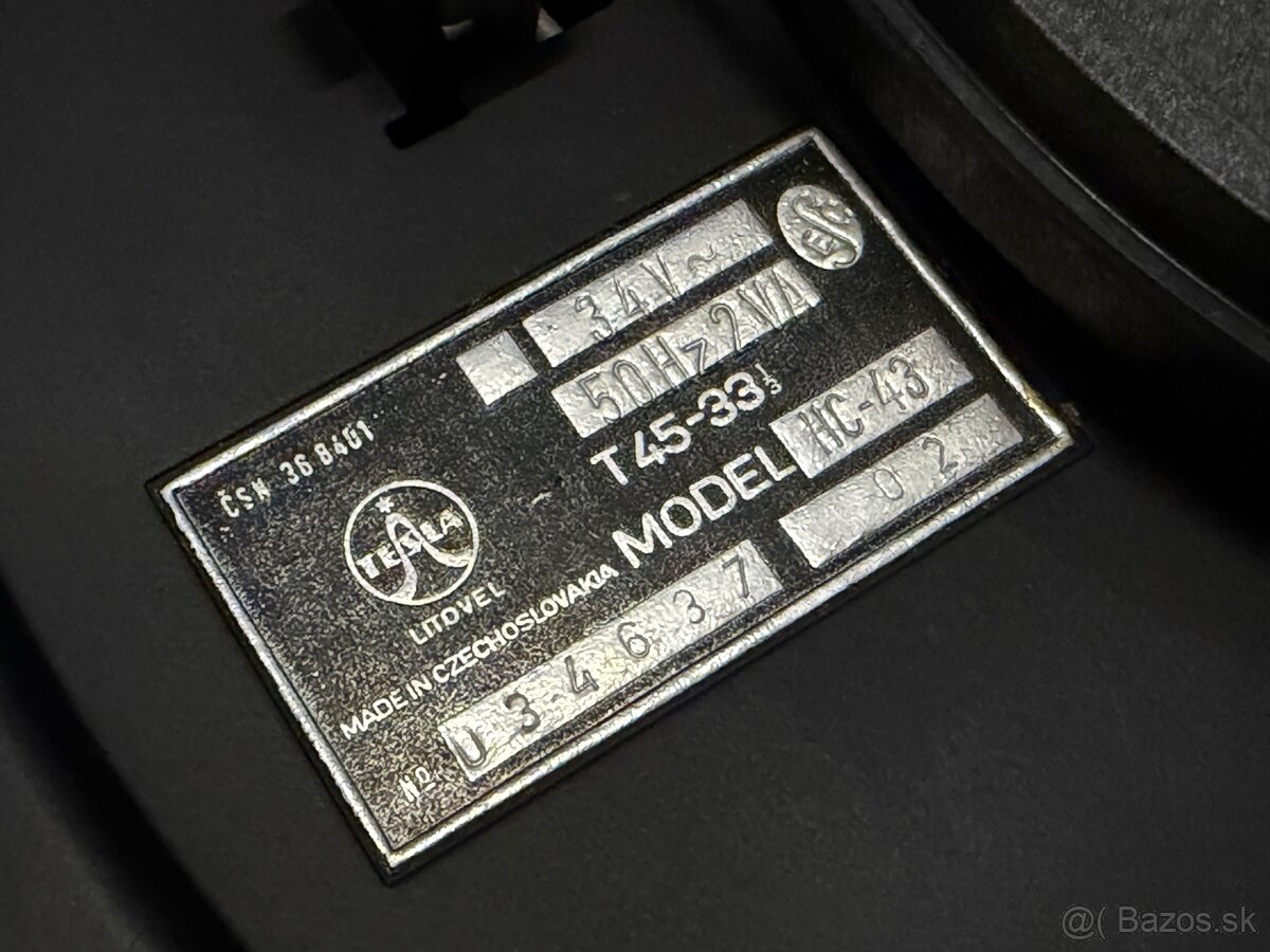 Gramofón Tesla NZC 431 - 8