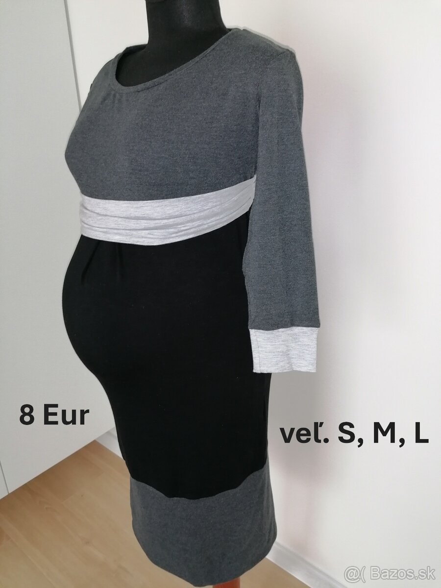 Tehotenské šaty - NOVÉ - 8