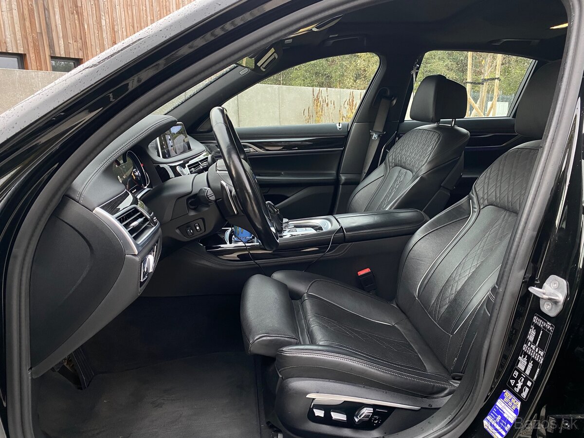 Vymením BMW 740d x-drive g11 m-paket black on black - 8