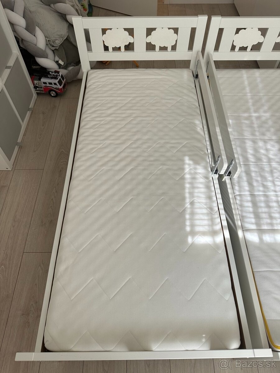 Detská posteľ IKEA KRITTER 70x160 cm + matrac - 8