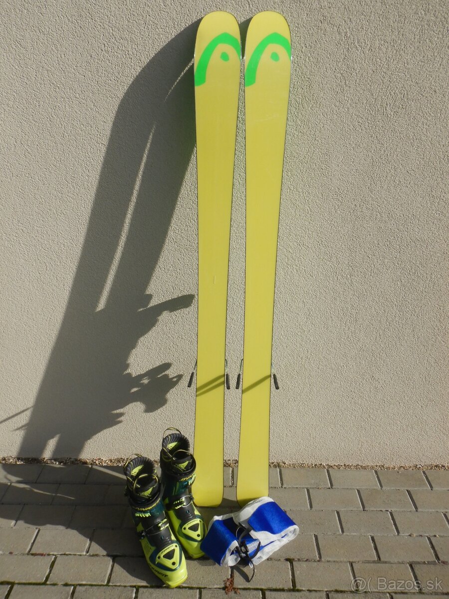 skialpový set, lyže HEAD 170cm, lyžiarky DYNAFIT č. 42-43 - 8