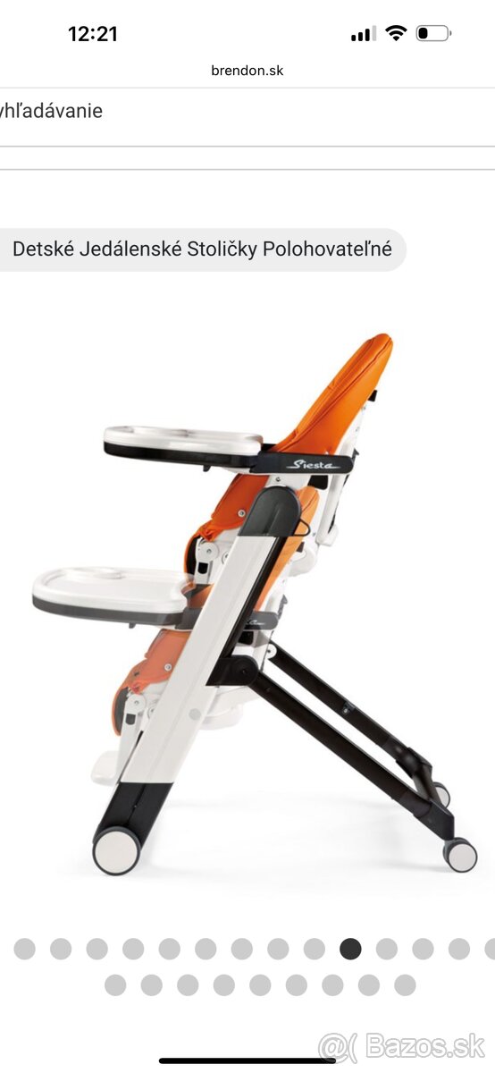 Stocilcka na krmenie Peg perego siesta follow me - 8