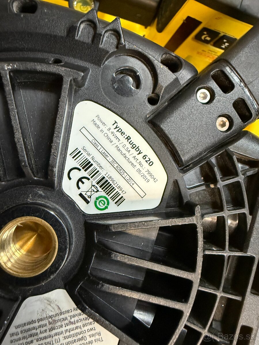 Exterierový rotačný laser Leica Rugby 620 + Rod Eye 160 - 8